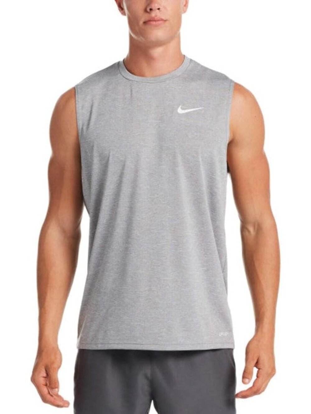 Nike Swim Sleeveless Hydroguard Rash Guard NESSA588-090 Mens M New with Tags
